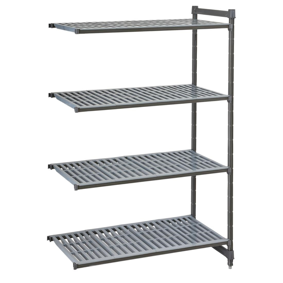 Cambro Camshelving Basics Plus Add-On Unit 4 Tier With Vented Shelves 1830Hx1070Wx610Dmm • PAS-FW625