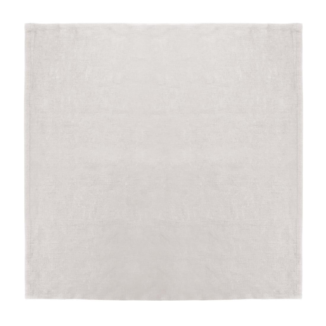 Olympia Linen Table Napkin Sand 400x400mm (12 Pack) • PAS-FW699