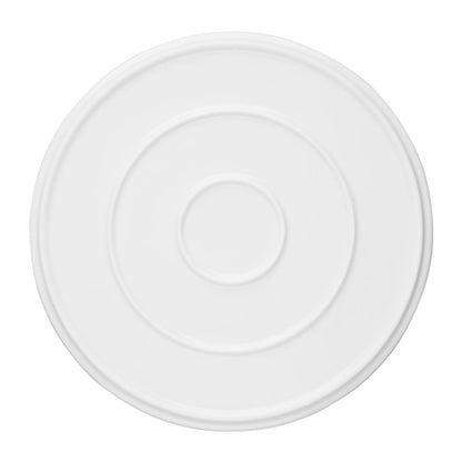 Olympia Whiteware Flat Round Plate 268mm (4 Pack) (Pack of 4) • PAS-FW814