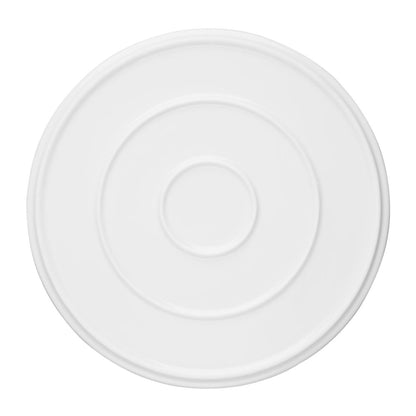Olympia Whiteware Flat Round Plate - 270mm 10 2/3"(4 Pack) • PAS-FW814