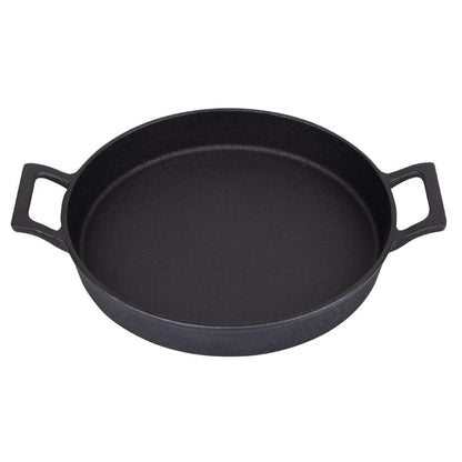 Olympia Cast Iron Round Eared Dish 200mm (200(Ø)x30(H)mm) • PAS-FW816