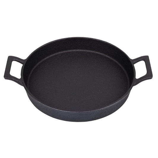 Olympia Cast Iron Round Eared Dish 200mm (200(Ø)x30(H)mm) • PAS-FW816