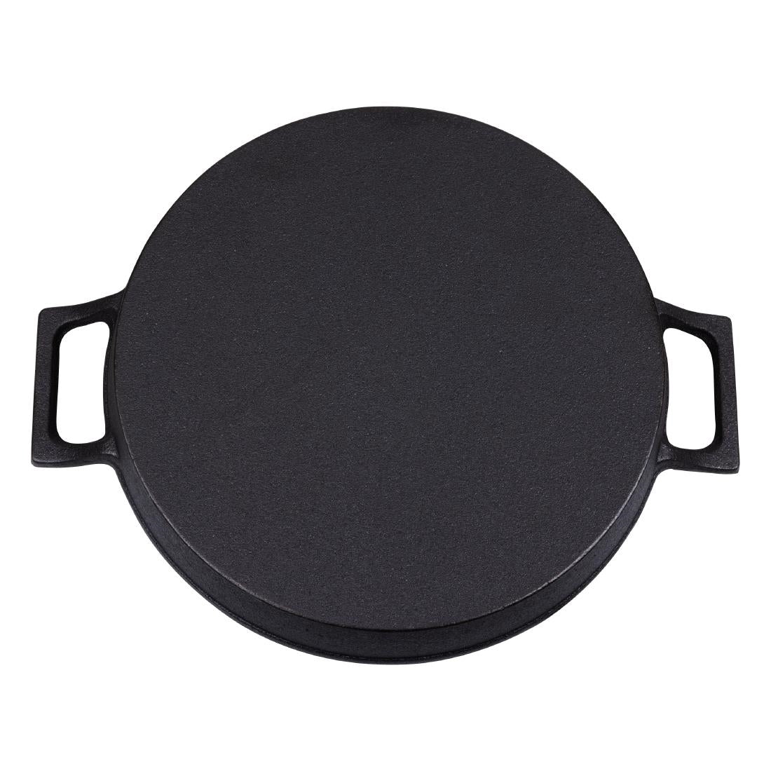 Olympia Cast Iron Round Eared Dish 200mm (200(Ø)x30(H)mm) • PAS-FW816