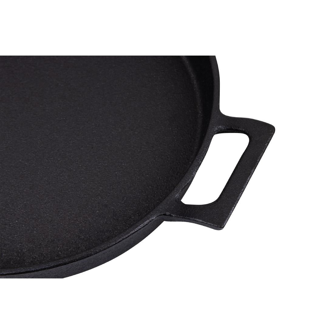 Olympia Cast Iron Round Eared Dish 200mm (200(Ø)x30(H)mm) • PAS-FW816