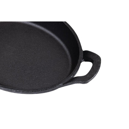 Olympia Cast Iron Oval Eared Dish 220x150mm (220(L)x150(W)x30(H)mm) • PAS-FW817