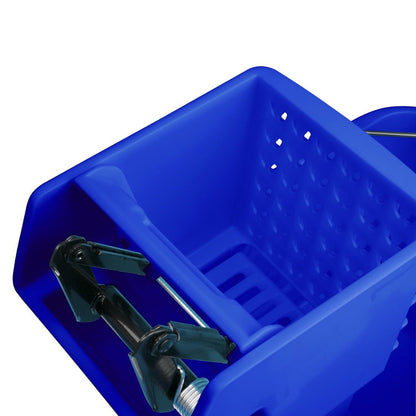 Jantex Mop Bucket with Foot Pedal release Blue 25Ltr • PAS-FW869