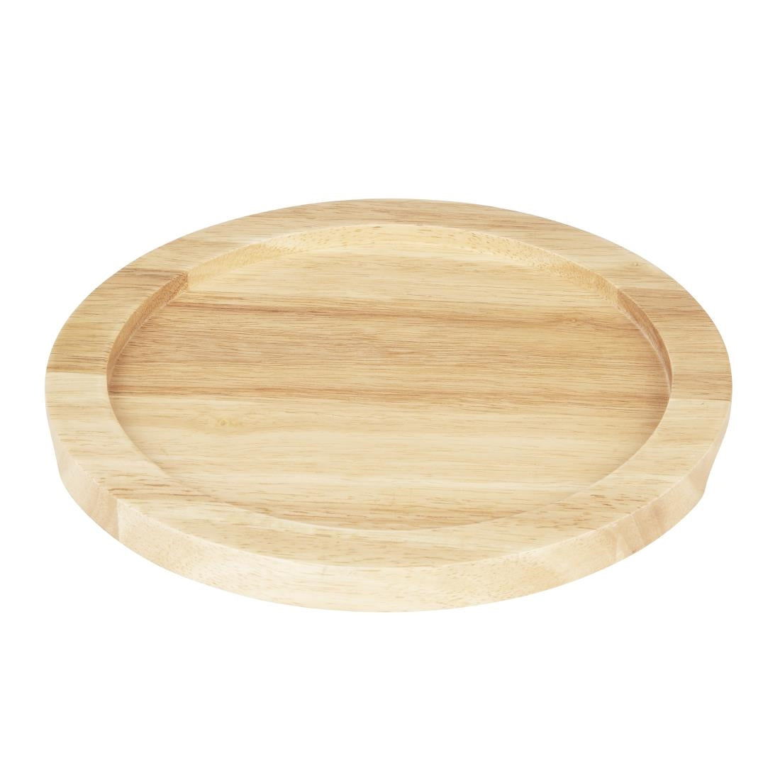 Olympia Hevea Board for Cast Iron Round Dish 254mm (GJ556) (For Olympia dish 254mm - GJ556 | 254(Ø)x19(H)mm) • PAS-FW976