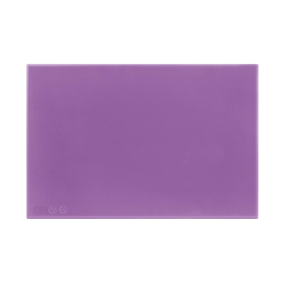 Hygiplas High Density Chopping Board Purple - 450x300x12mm • PAS-FX101