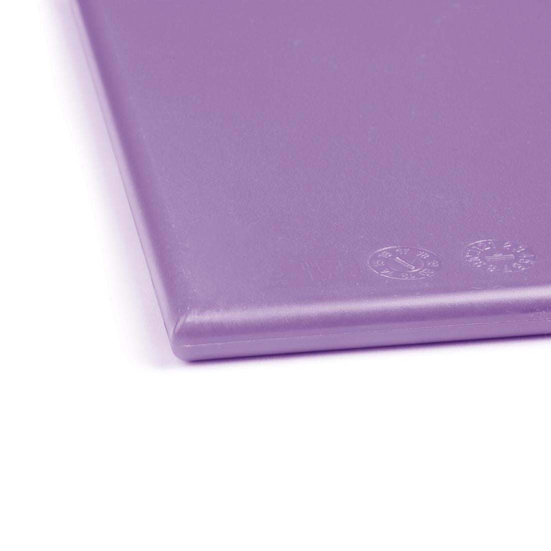 Hygiplas High Density Chopping Board Purple - 450x300x12mm • PAS-FX101