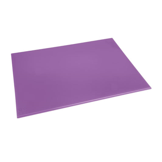 Hygiplas High Density Chopping Board Purple - 600x450x12mm • PAS-FX103