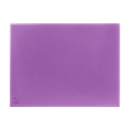 Hygiplas Extra Thick High Density Chopping Board Purple - 600x450x25mm (600(L)x450(W)x25(H)mm| HDPE | For allergenic foods) • PAS-FX104