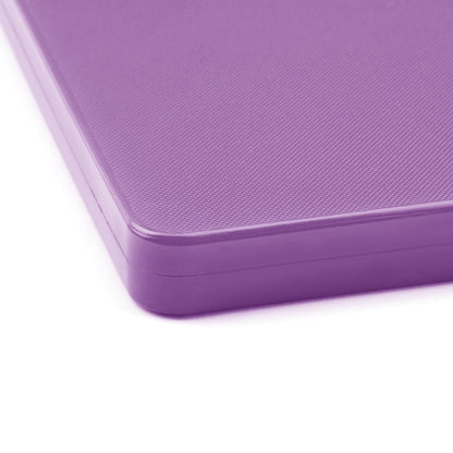 Hygiplas Extra Thick Low Density Chopping Board Purple - 300x450x20mm (450(L)x300(W)x20(H)mm| LDPE | For allergenic foods) • PAS-FX107