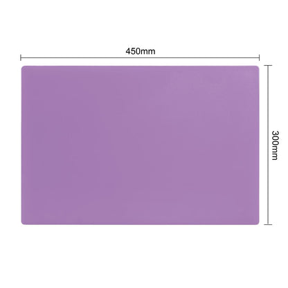 Hygiplas Antibacterial Low Density Chopping Board Purple - 450x300x10mm • PAS-FX110