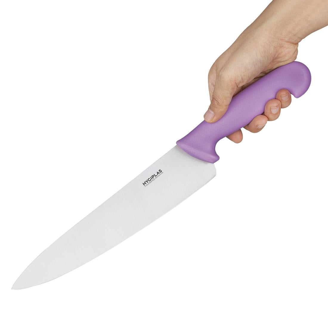 Hygiplas Cooks Knife Purple 250mm • PAS-FX112