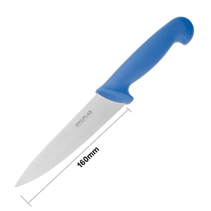 Hygiplas Cooks Knife Blue 166mm • PAS-FX114