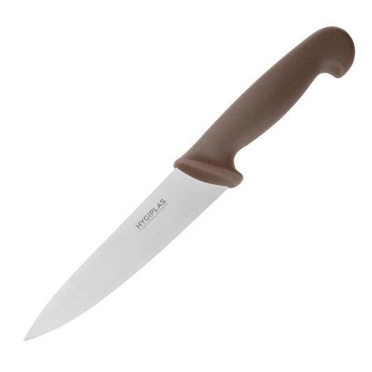 Hygiplas Cooks Knife Brown 160mm • PAS-FX115