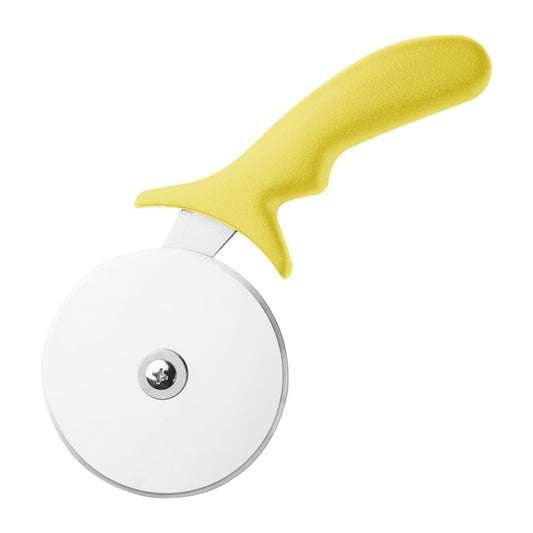 Hygiplas Pizza Wheel Yellow 100mm • PAS-FX132