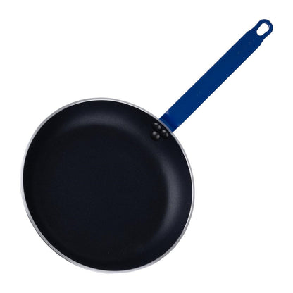 Hygiplas Aluminium Teflon Platinum Plus Frying Pan with Blue Handle 280mm • PAS-HT972