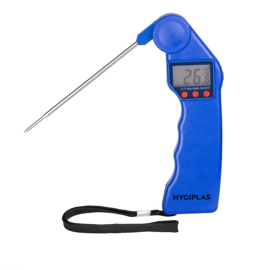 Hygiplas Easytemp Colour Coded Blue Probe Thermometer • PAS-FX146