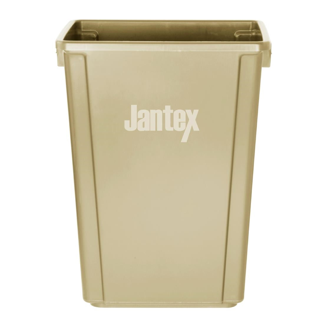 Jantex Slim Bin Beige 60Ltr (Space-saving design | Material: Polypropylene | 600(H)x455(W)x312(D)mm) • PAS-FX149