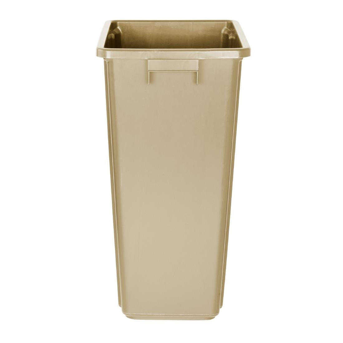Jantex Slim Bin Beige 60Ltr (Space-saving design | Material: Polypropylene | 600(H)x455(W)x312(D)mm) • PAS-FX149