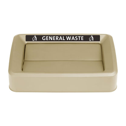 Jantex Slim Bin Lid General Waste Label • PAS-FX193