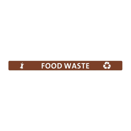Jantex Slim Bin Lid Food Waste Label • PAS-FX195