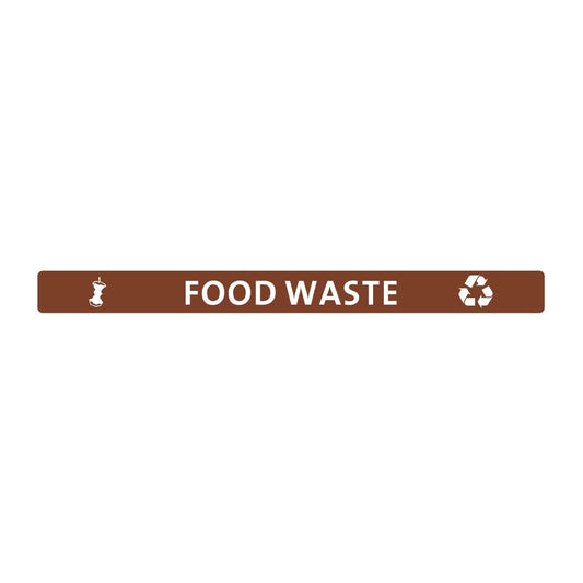Jantex Slim Bin Lid Food Waste Label • PAS-FX195