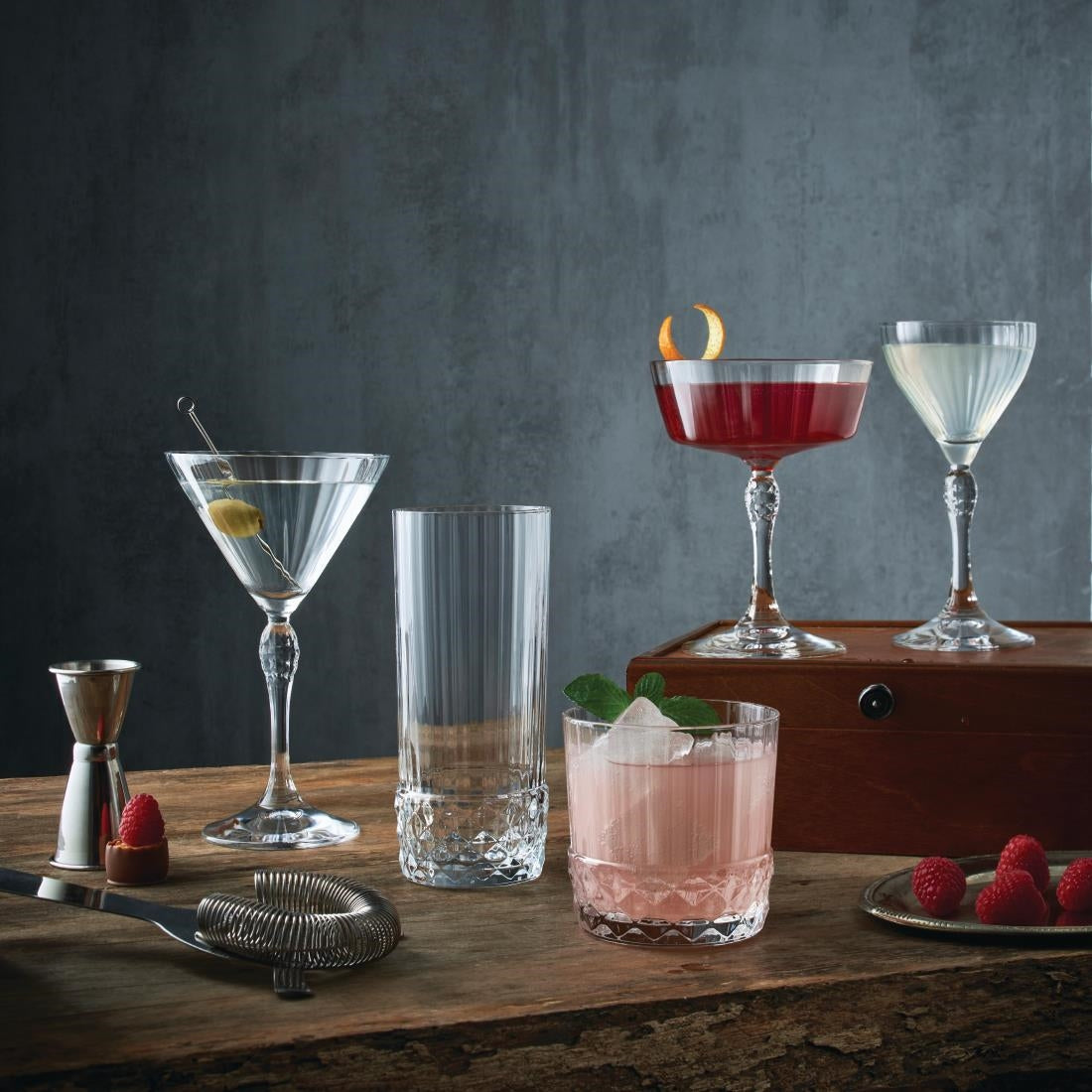 Bormioli Rocco America 20s Mixing Glasses Clear 790ml (6 Pack) • PAS-FY007