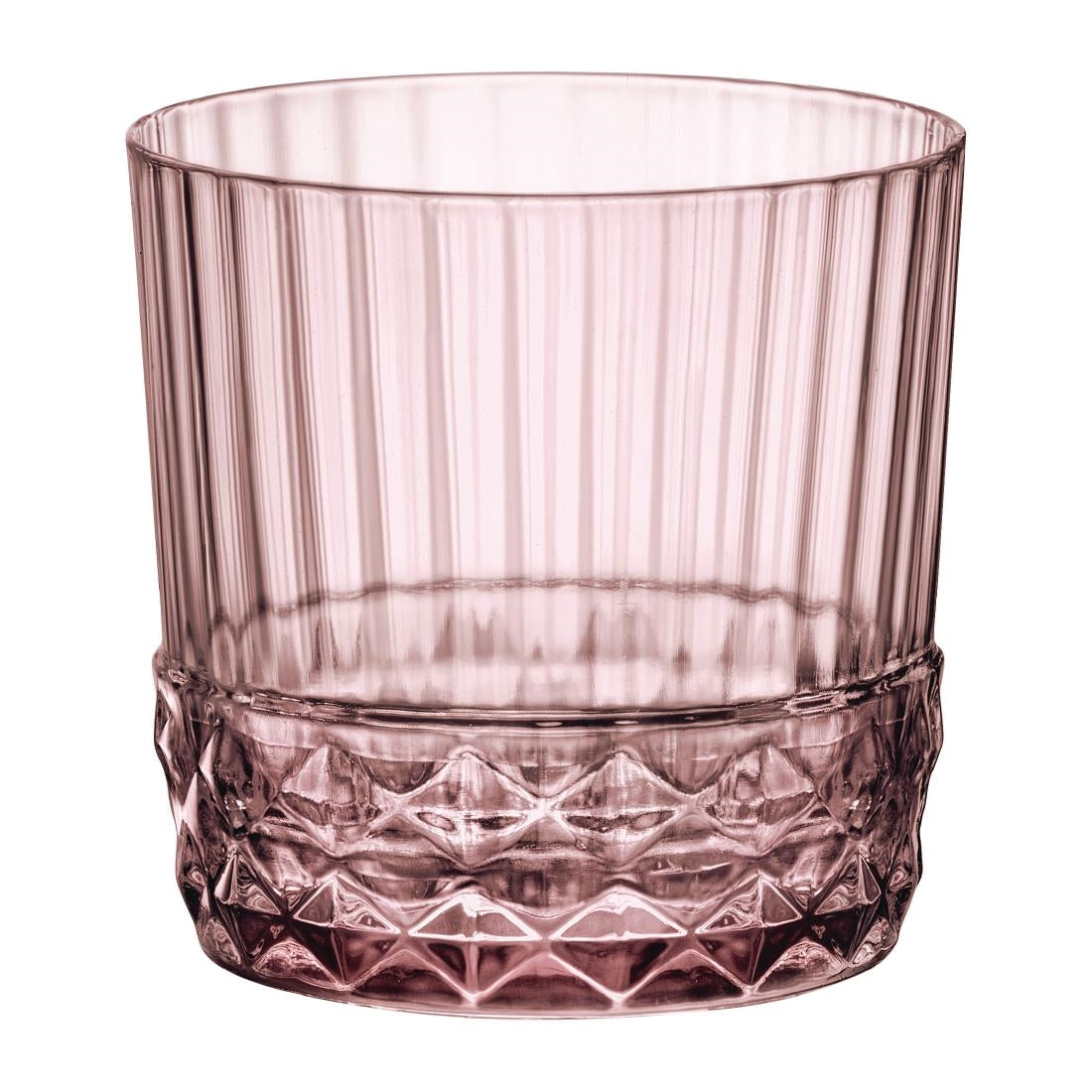 Bormioli Rocco America 20s Rocks Glasses Lilac Rose 300ml (6 Pack) • PAS-FY009