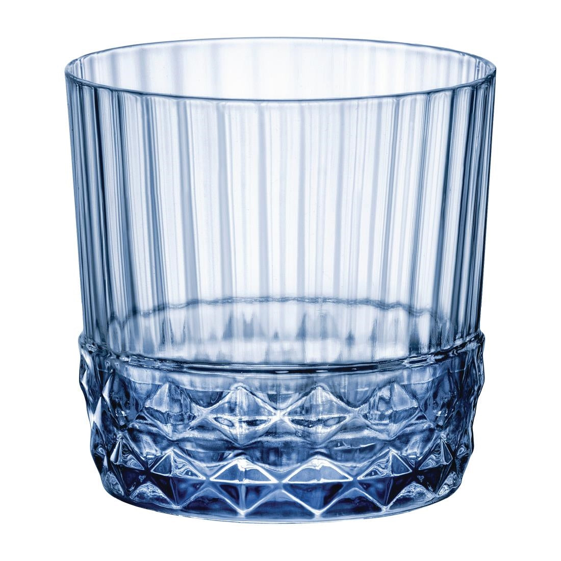 Bormioli Rocco America 20s Rocks Glasses Sapphire Blue 300ml (24 Pack) • PAS-FY010