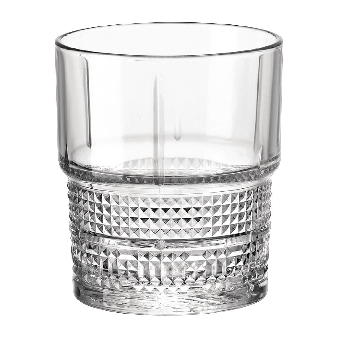 Bormioli Rocco Novacento Double Old Fashioned Glasses 370ml (24 Pack) • PAS-FY019