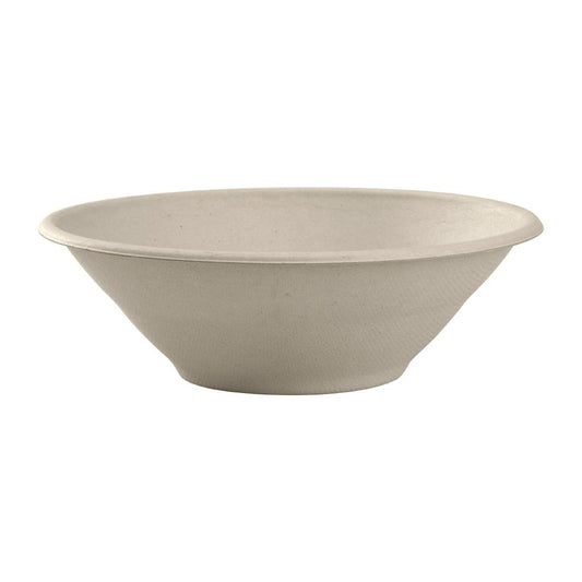 BioPak BioCane Takeaway Bowls Natural 940ml 32oz (Pack 400) • PAS-DU628