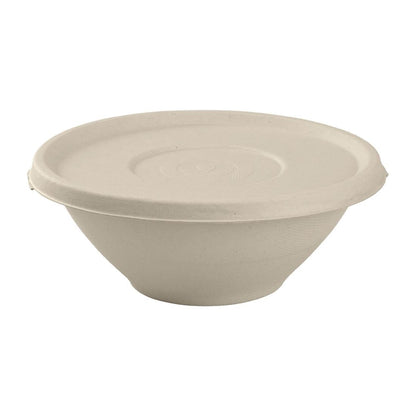 BioPak BioCane Takeaway Bowls Natural 1180ml 40oz (Pack 400) • PAS-DU630