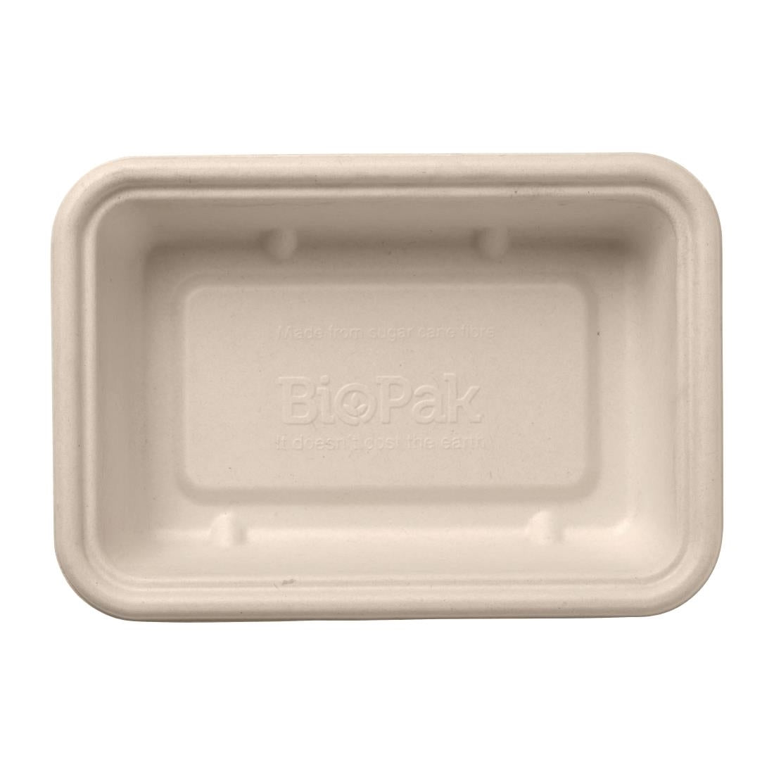 BioPak BioCane Takeaway Bases Natural 500ml (500 Pack) (Natural Colourway | 500ml / 16.9oz| Pack of 500) • PAS-DU637
