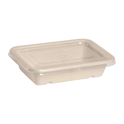 BioPak BioCane Takeaway Bases Natural 500ml (500 Pack) (Natural Colourway | 500ml / 16.9oz| Pack of 500) • PAS-DU637