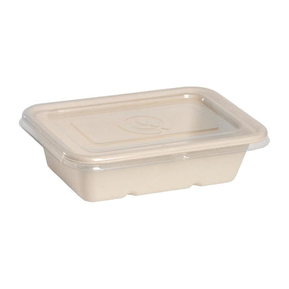 BioPak BioCane Takeaway Bases Natural 600ml (500 Pack) (Natural Colourway | 600ml / 20oz| Pack of 500) • PAS-DU639