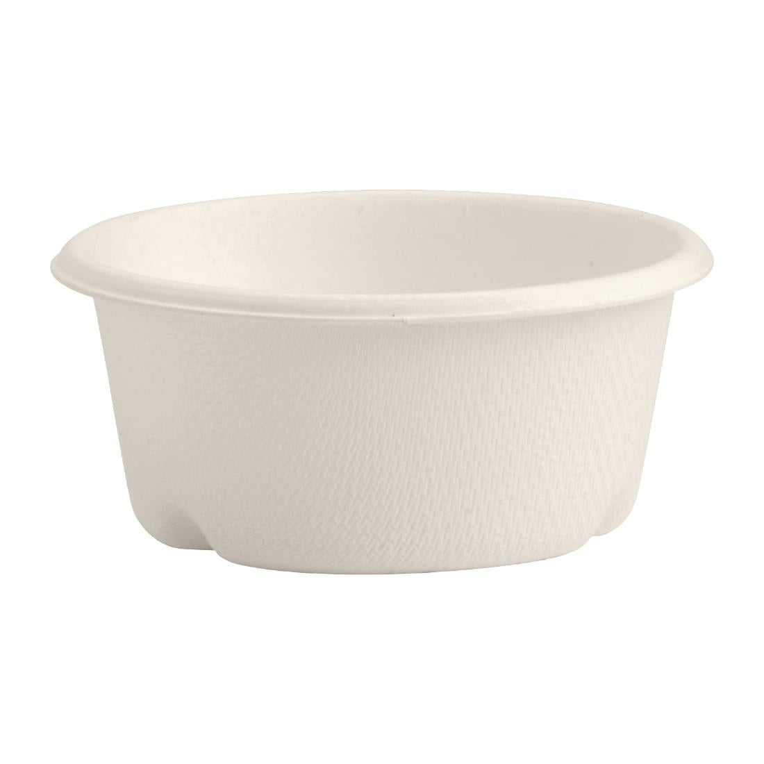 BioPak BioCane White Sauce Cups - 60ml (1000 Pack) (White Colourway | 60 ml / 2oz | Pack of 1000) • PAS-DU648