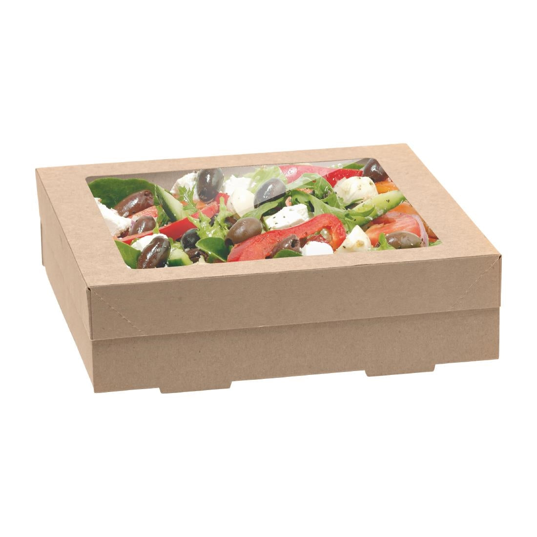 BioPak BioBoard Catering Tray Bases Small (100 Pack) (Home Compostable | Pack of 100 | Fits Lid FY077) • PAS-FY072