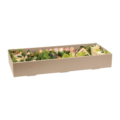 BioPak BioBoard Catering Tray Bases Large (50 Pack) (Pack of 50) • PAS-FY074