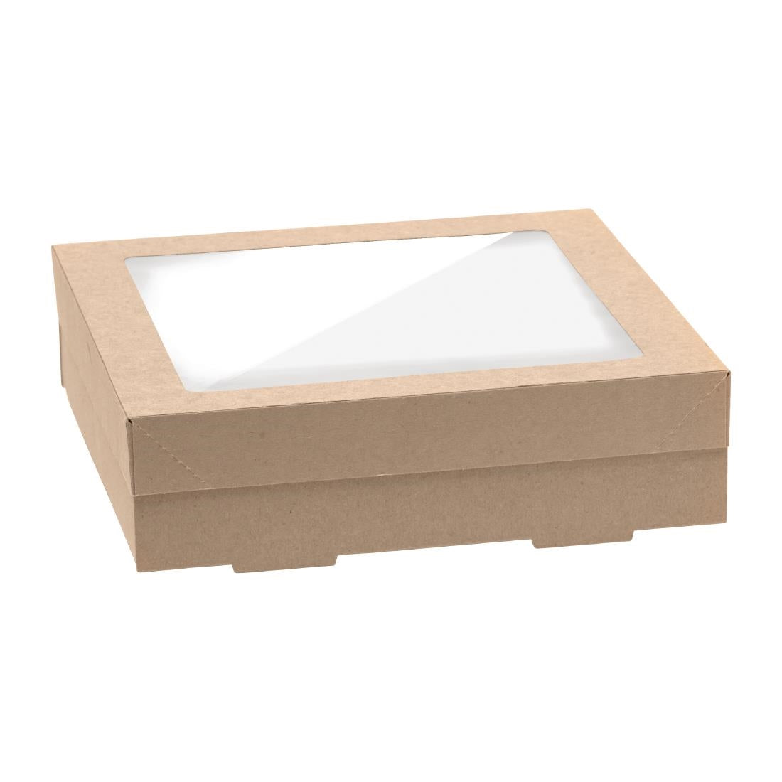 BioPak BioBoard PLA Window Lid for Catering Tray Bases Small (100 Pack) (Pack of 100) • PAS-FY077