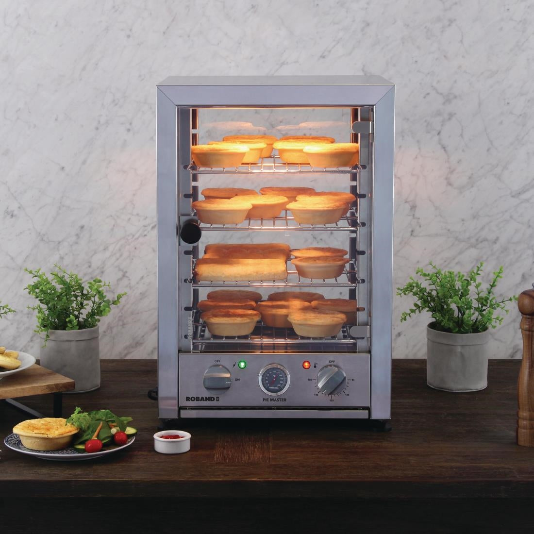 Roband Pie Master PM25L Pie Warmer 25 Capacity • PAS-FY145-A
