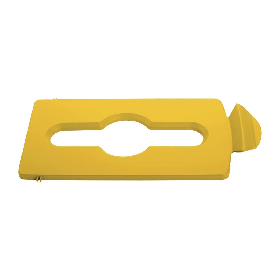 Slim Jim Recycling Station Yellow Mixed Recycling Lid • PAS-FY149