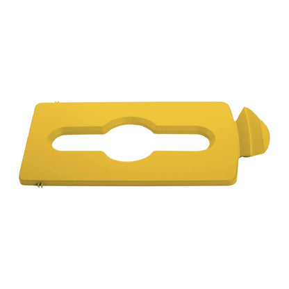 Slim Jim Recycling Station Yellow Mixed Recycling Lid • PAS-FY149