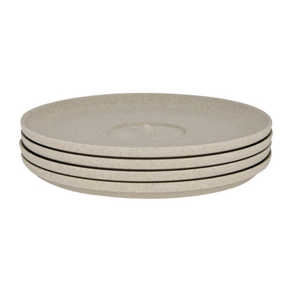 HuskeeCup Universal Saucer Natural (4 Pack) (Box of 4 | Made from coffee husks | Durable and reusable) • PAS-FY258