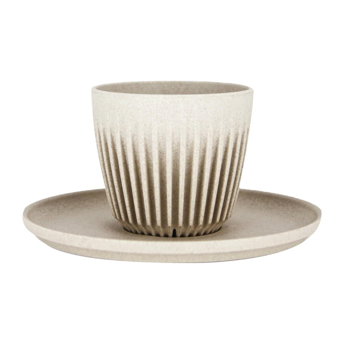 HuskeeCup Universal Saucer Natural (4 Pack) (Pack of 4) • PAS-FY258