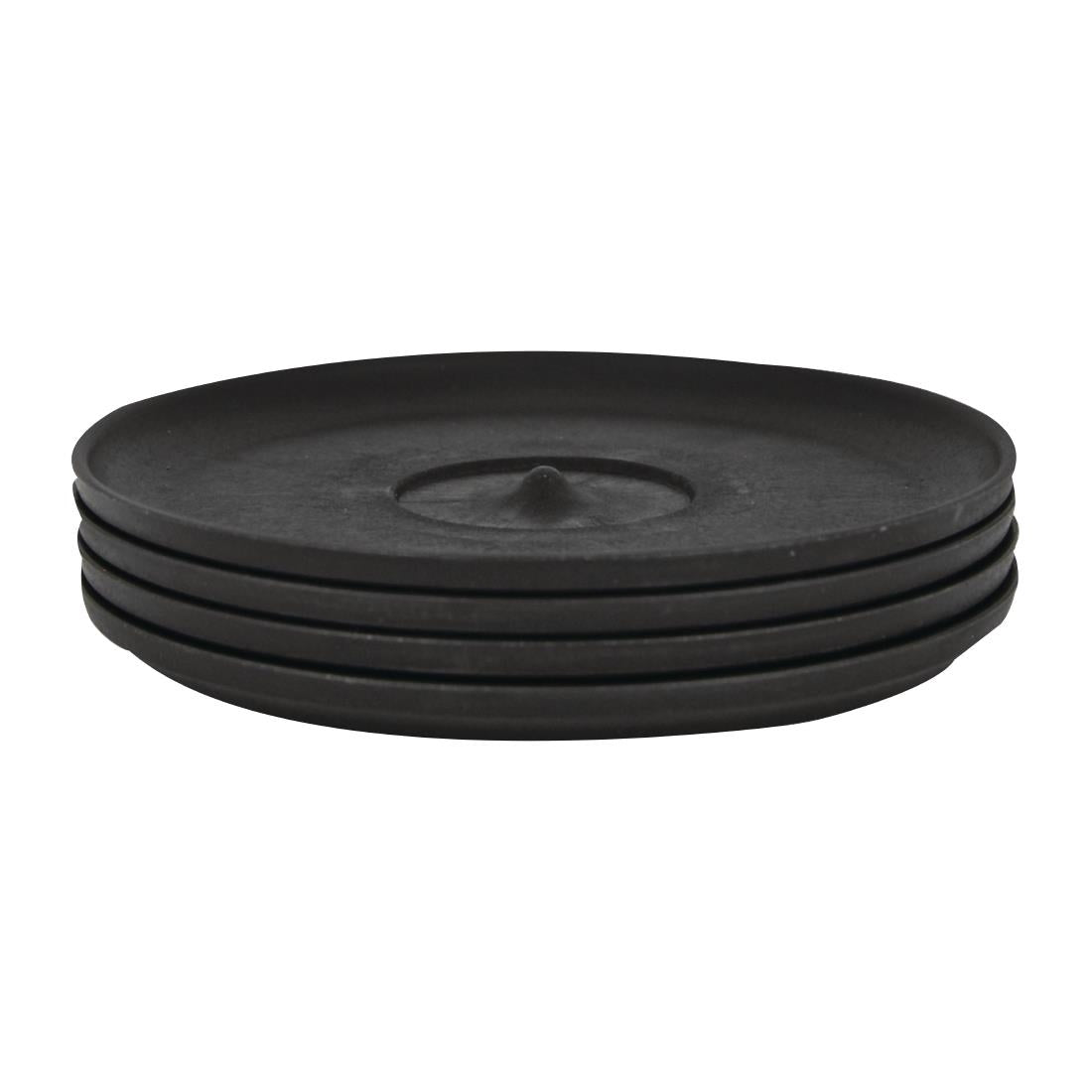 HuskeeCup Universal Saucer Charcoal (4 Pack) (Pack of 4) • PAS-FY259