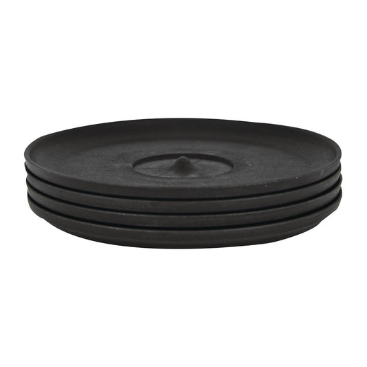 HuskeeCup Universal Saucer Charcoal (4 Pack) (Pack of 4) • PAS-FY259