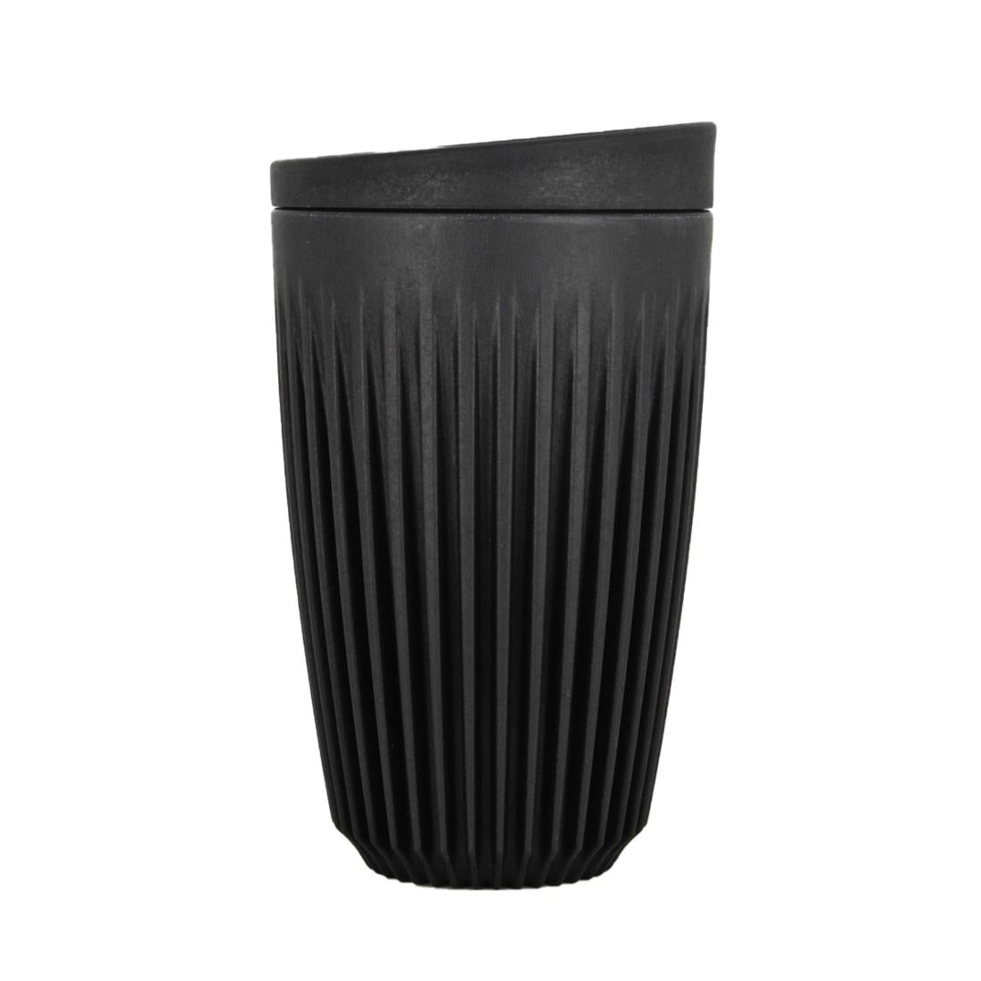 HuskeeCup Cup with Lid 409ml Charcoal (Single) • PAS-FY268