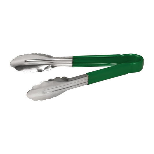Trenton Green Tongs 230mm • PAS-FY345
